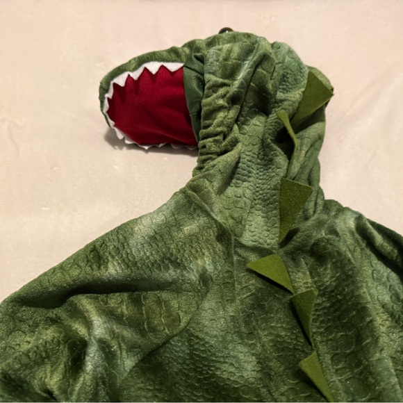 Green T-Rex Dinosaur Kids Costume size 18-24 months - Picture 5 of 8
